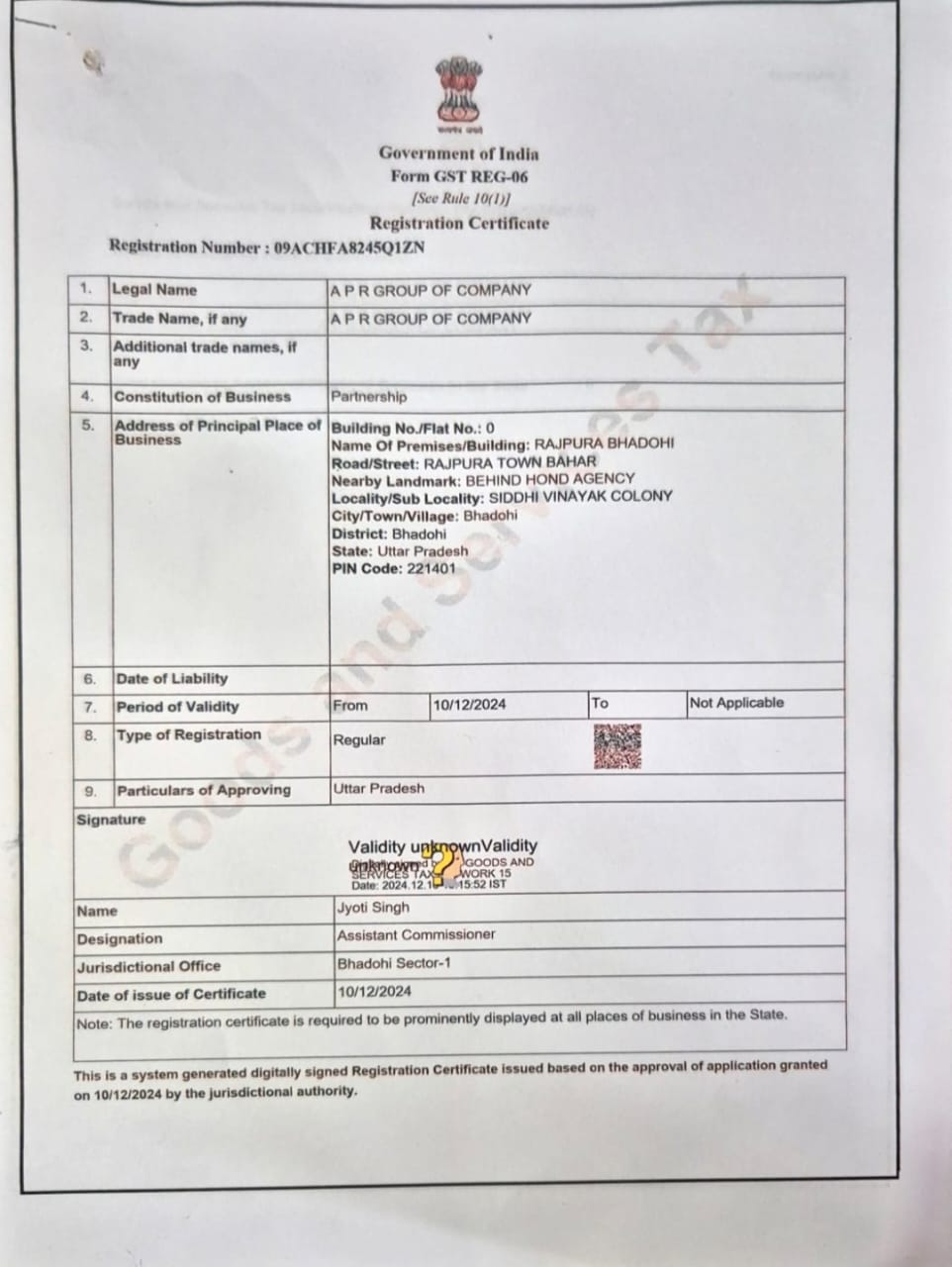 APR GROUP OF COMPANY